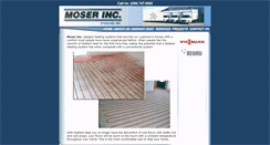 Desktop Screenshot of moserheat.com